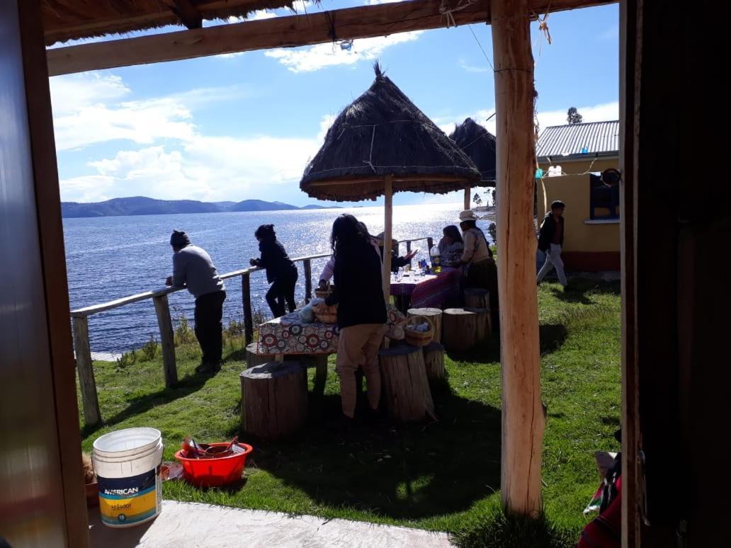 Hostal Luna Del Titikaka En Isla De La Luna Bolivia 호텔 외부 사진