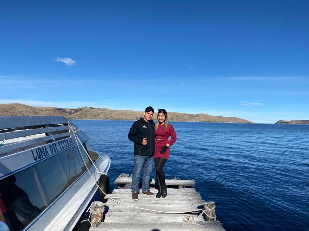Hostal Luna Del Titikaka En Isla De La Luna Bolivia 호텔 외부 사진