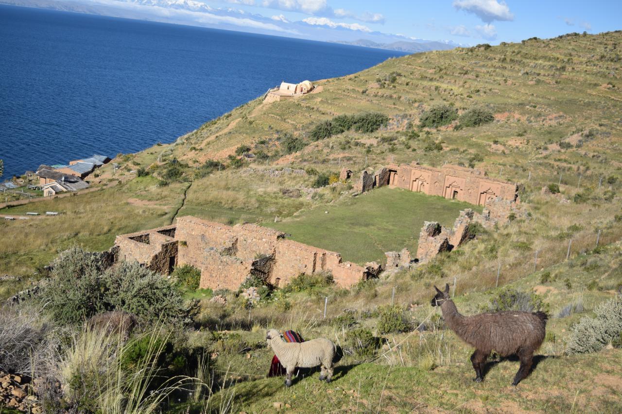 Hostal Luna Del Titikaka En Isla De La Luna Bolivia 호텔 외부 사진